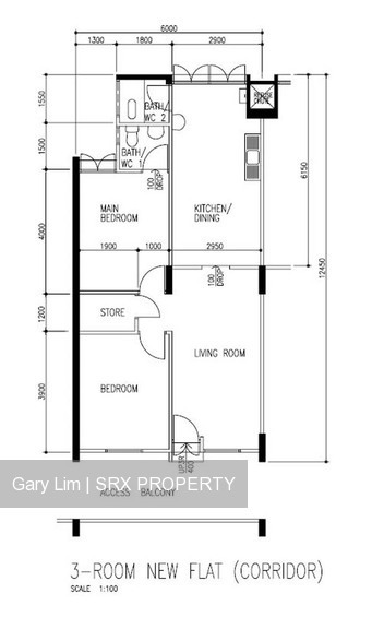 Blk 339 Clementi Avenue 5 (Clementi), HDB 3 Rooms #204027361